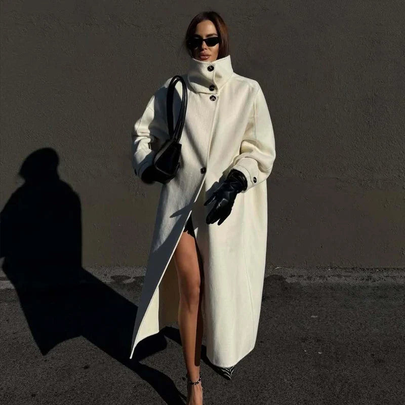 מעיל אופנתי גזרה ארוכה