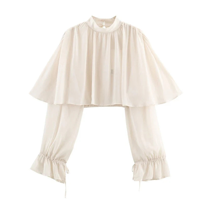 טופ צווארון גבוה