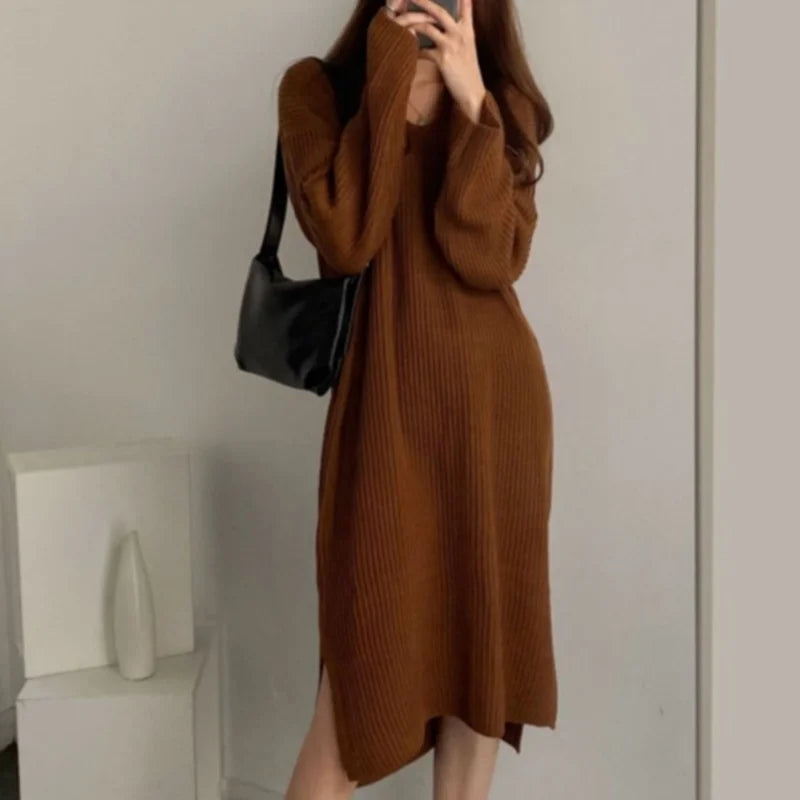 שמלה סרוגה קלאסית