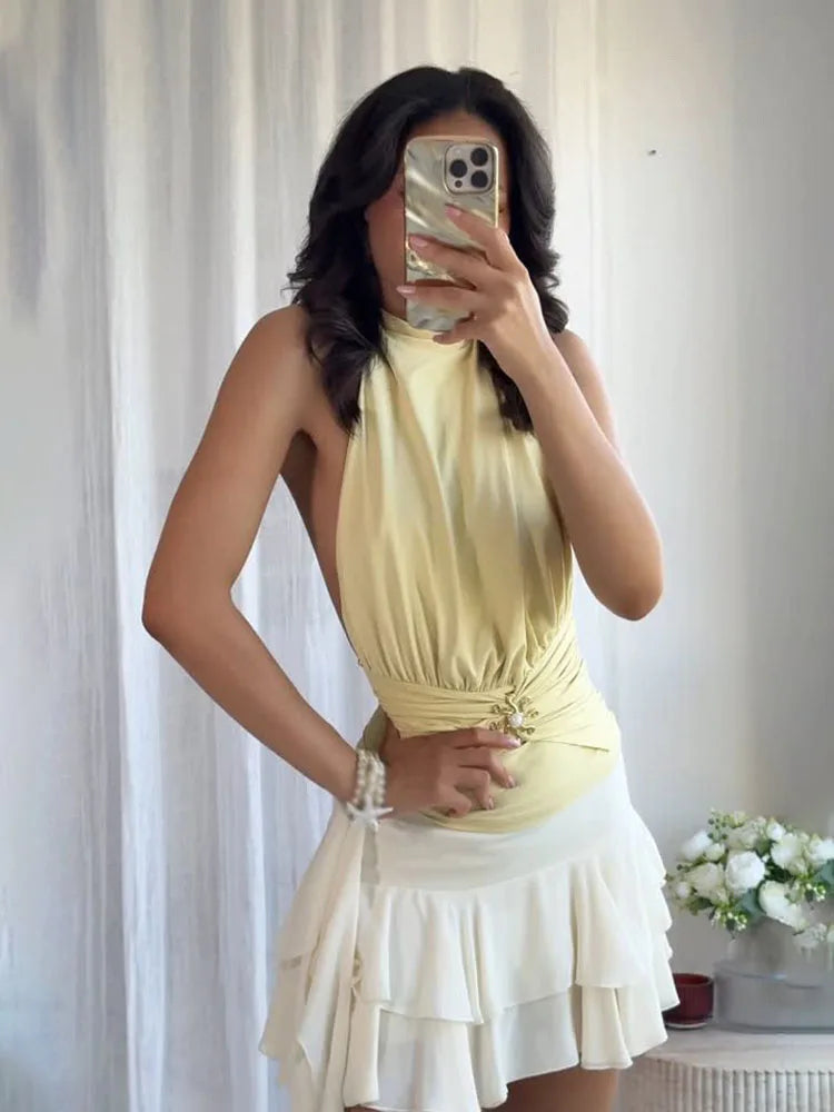 טופ אלגנט צווארון גבוה קלאסי