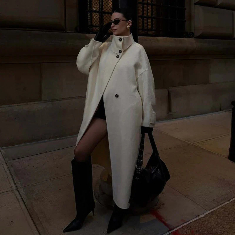 מעיל אופנתי גזרה ארוכה