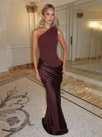 שמלת ערב מקסי קלאסית