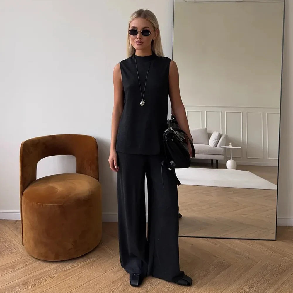 סט מכנס+ווסט קלאסי