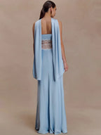 שמלת סטרפלס אלגנטית