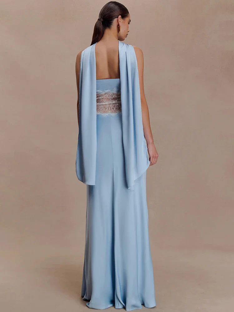 שמלת סטרפלס אלגנטית