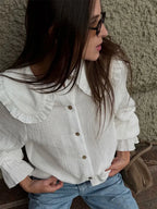 חולצת כותנה אלגנט