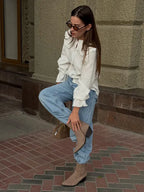 חולצת כותנה אלגנט