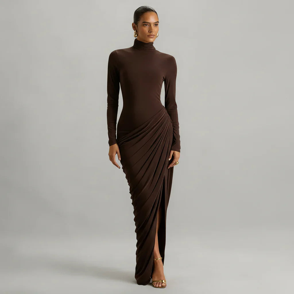 שמלת מקסי יוקרתית