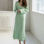 שמלה סרוגה קלאסית