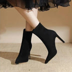 מגף עקב אופנתי גבוה