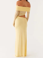 שמלת מקסי אלגנטית