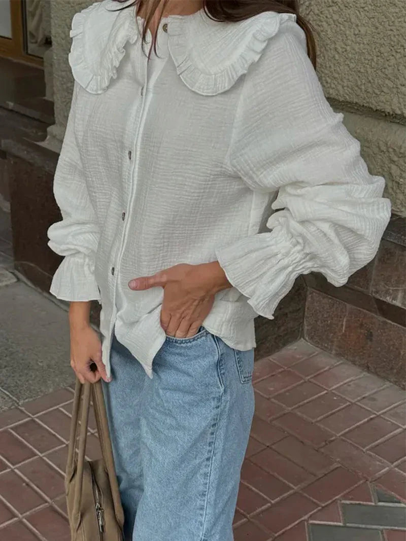 חולצת כותנה אלגנט