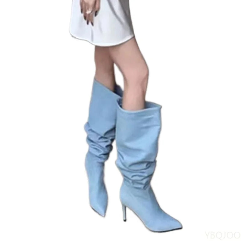 מגפי עקב סטייל דנים