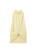 טופ אלגנט צווארון גבוה קלאסי