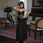 שמלת מקסי כתפיות צרות