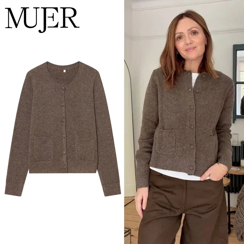 סוודר קרדיגן קז'ואל