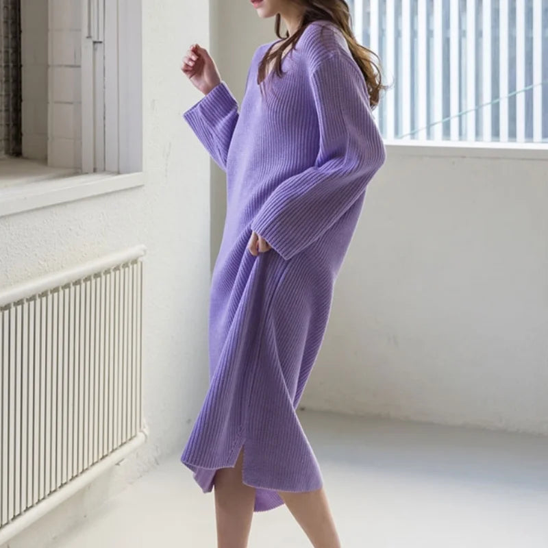 שמלה סרוגה קלאסית