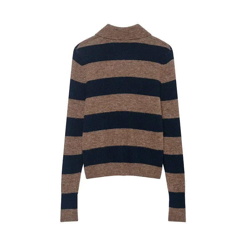 סוודר פולו קרדיגן