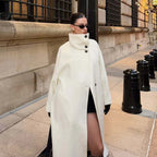 מעיל אופנתי גזרה ארוכה