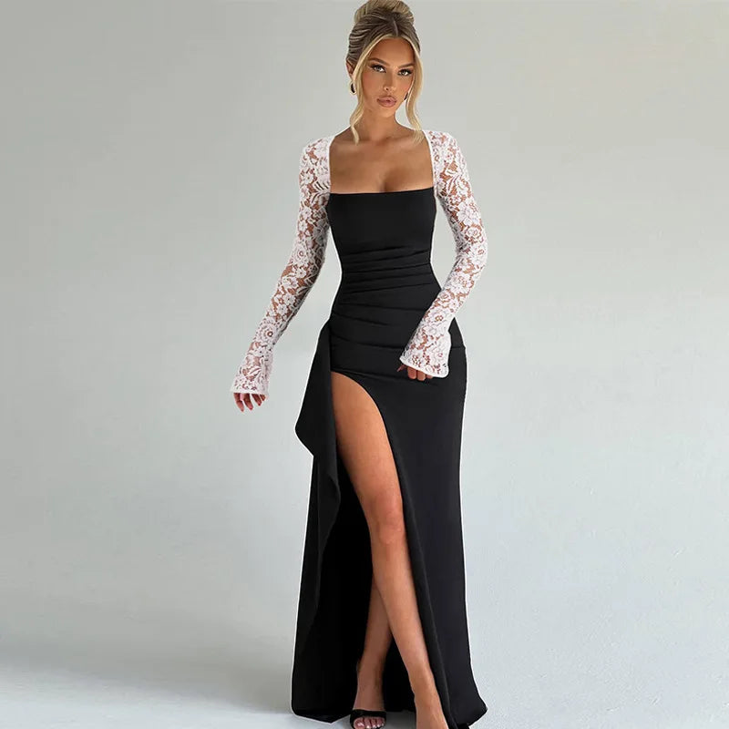 שמלת ערב עם שסע מחמיא