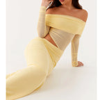 שמלת מקסי אלגנטית