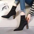 מגף עקב אופנתי גבוה