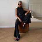 סט מכנס+ווסט קלאסי