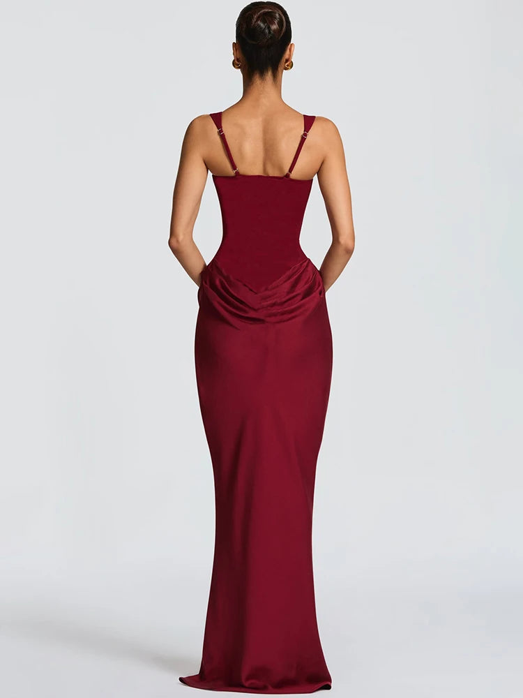 שמלת מקסי אלגנטית